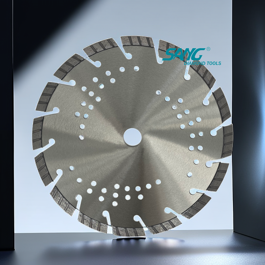 300 mm 350 mm 400 mm Array Laser Weld Diamond Sägeklinge für Betonstein Granitmauerwerk Schnitt