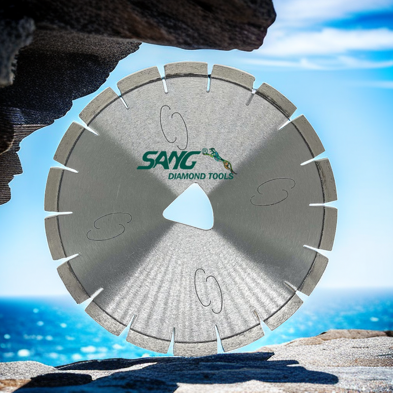 150 mm 6 Zoll Diamant Circular Saw Saw Blade Saifte für grüne Beton geschnitten