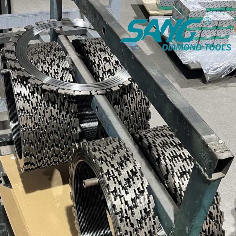 Handgehalten Diamond Betonringsäge Schneidklinge