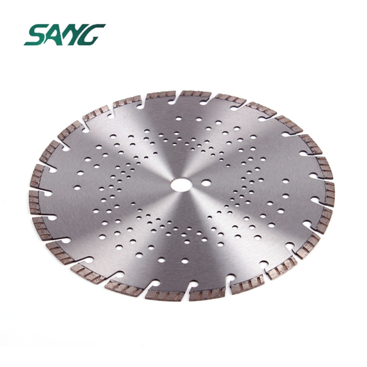 350 -mm -Diamantlaserbeton -Schnittsägenklinge mit Turbosegment