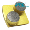 Redi Lock Double Round Segmente 30 Grit Diamond Mahlwerkzeuge für Betonschleifschuhe
