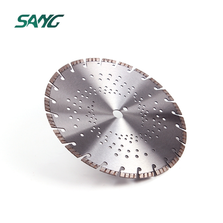 350 -mm -Diamantlaserbeton -Schnittsägenklinge mit Turbosegment