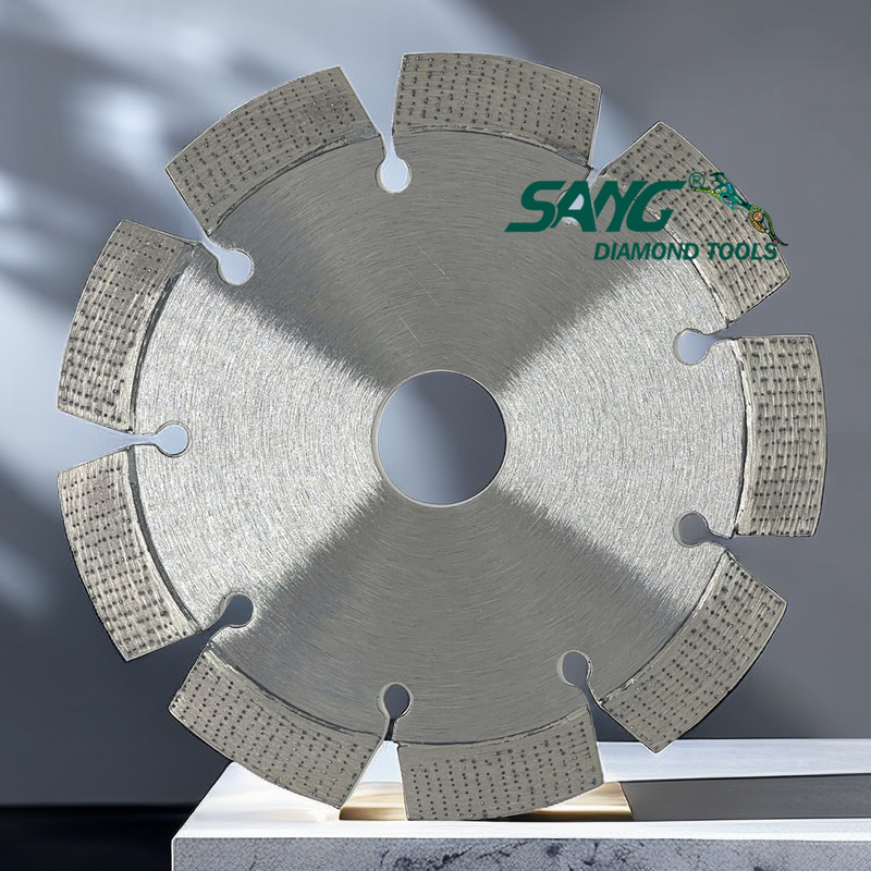 ARIX-Segment Laser-geschweißtes Premium Diamond Sägeblatt für Beton, Ziegel, Block und Mauerwerk trocken oder nass