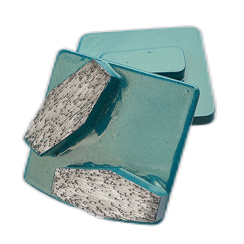 Redi Lock Double Hexagon Segment Diamond Schleifschuhe für Beton