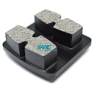 Diamant-Schleifsegment für Redi-Lock-Lock für Betonboden