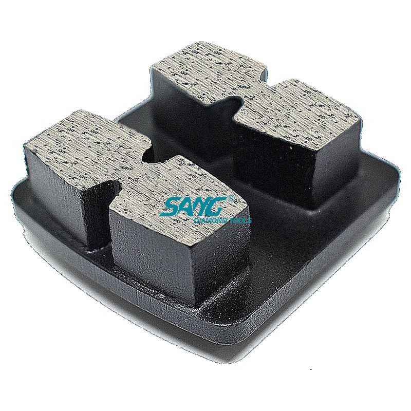 Diamant-Schleifsegment für Redi-Lock-Lock für Betonboden