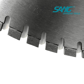 600 mm Lasergeschweißte Arix Diamond Wall Sägeklinge für Beton