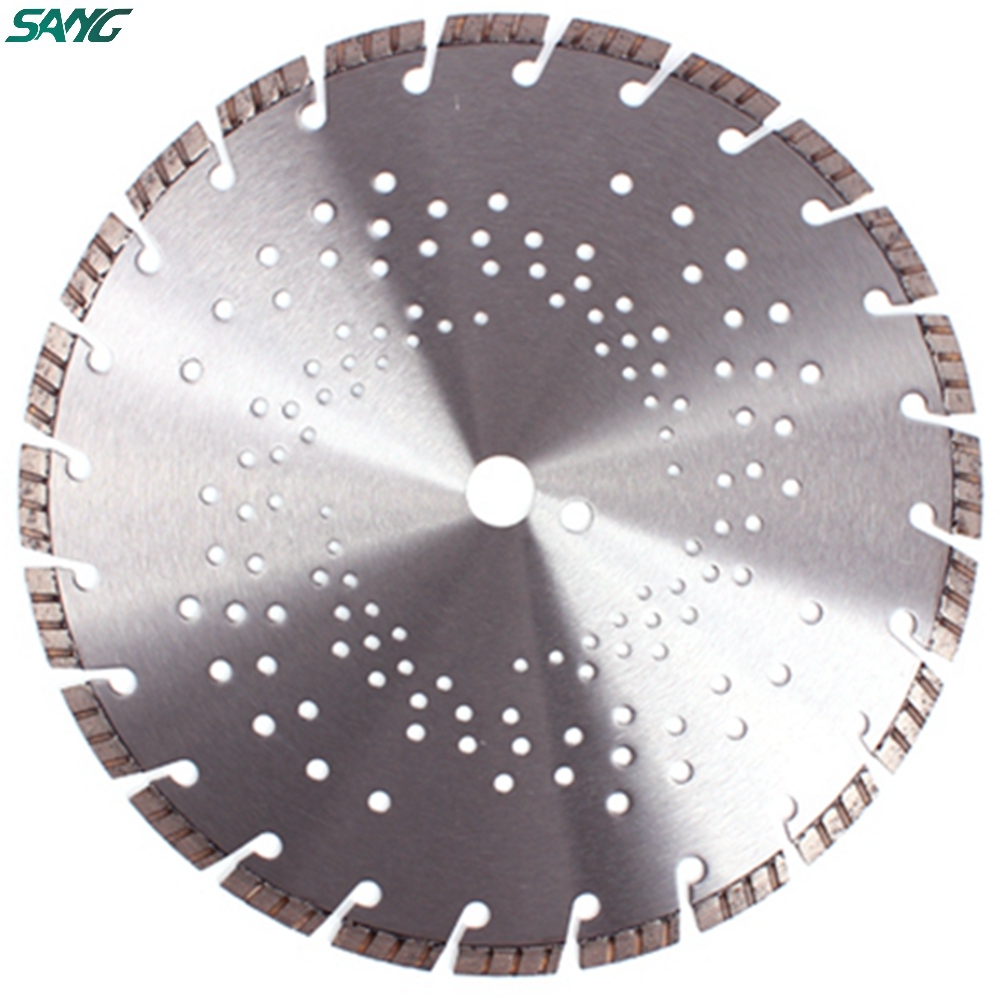 350 -mm -Diamantlaserbeton -Schnittsägenklinge mit Turbosegment