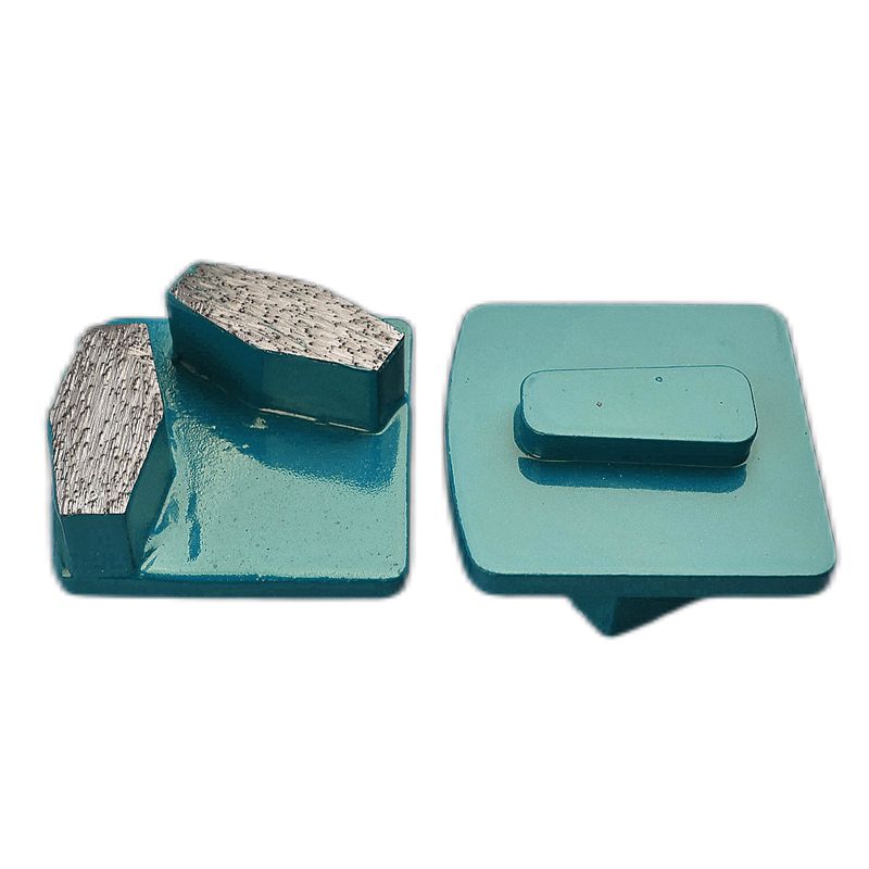 Redi Lock Double Hexagon Segment Diamond Schleifschuhe für Beton