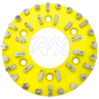 Beste 10 -Zoll -Betonschleifrad 250 mm Diamant Betonschleifscheibe für Boden- und Terrazzo -Bodenschleife