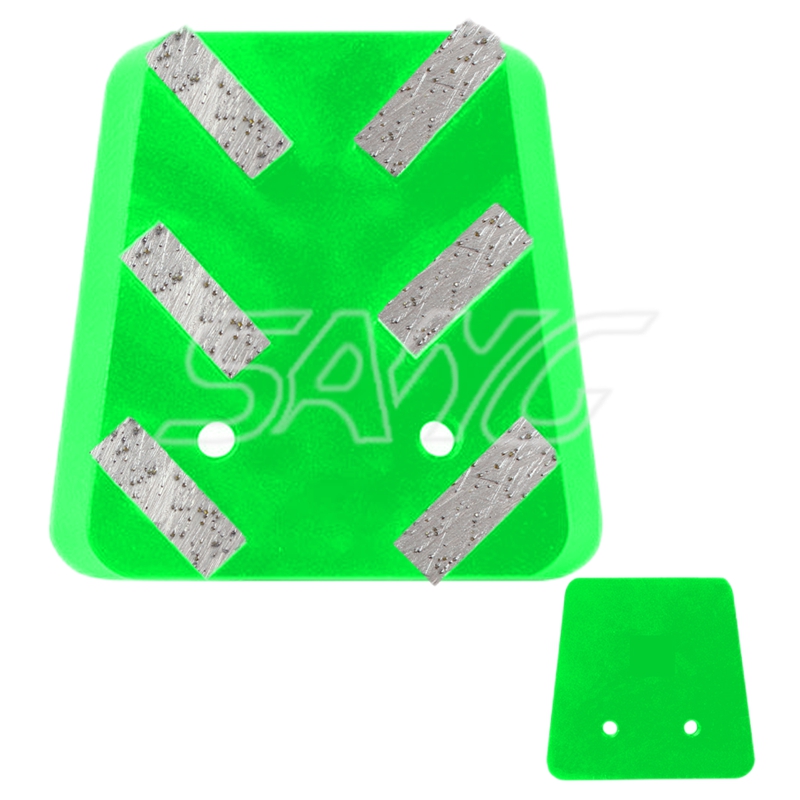 Frankfurt Metall Bond Diamond Segmente Hufeisen Schleifblock Schleifbindungs ​​Ziegelstein