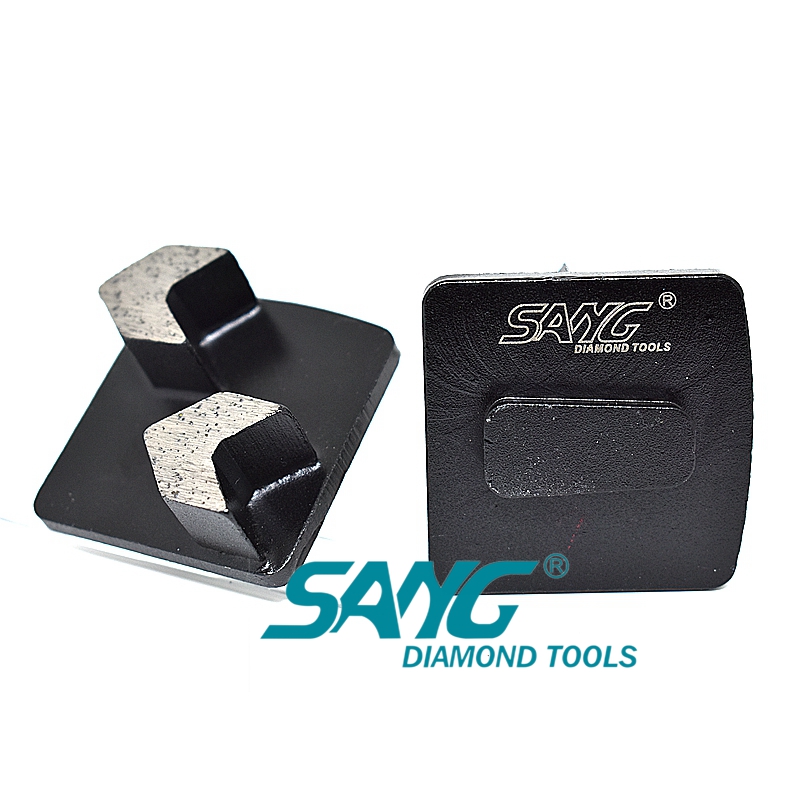 Schnellwechsel Redi Lock Arrow Segment Diamond Schleifschuhe für Husqvarna Betonbodenschleife