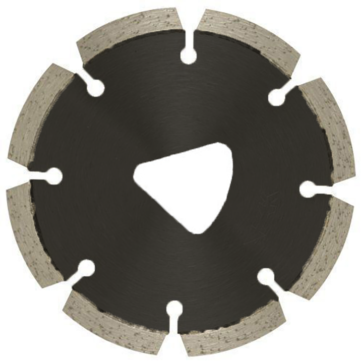 Dreiecksloch 6 '150 mm Frühes Eingang Diamant geheiltes Betonsägen Blätter