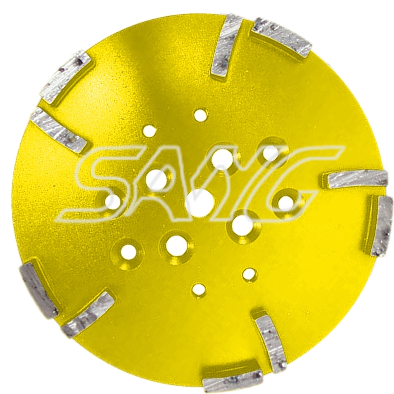 10 Zoll 240 mm Klindex Schleifscheibe für Betonboden