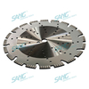 Lasergeschweißt 350 mm 14 Zoll Diamant Saw Saw Saw Blatt Schneidscheibe zum Schneiden von Beton