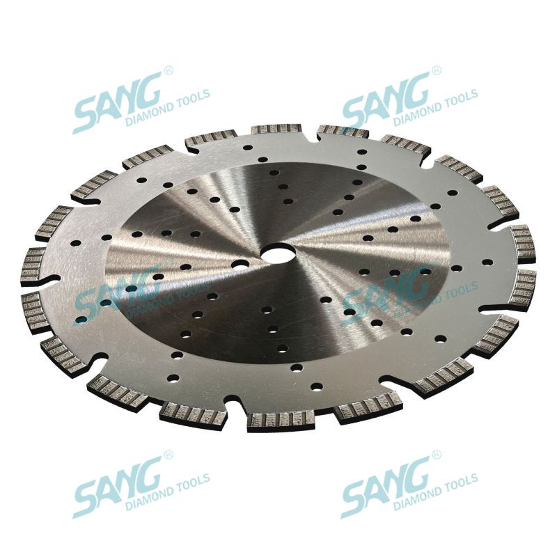 Lasergeschweißt 350 mm 14 Zoll Diamant Saw Saw Saw Blatt Schneidscheibe zum Schneiden von Beton
