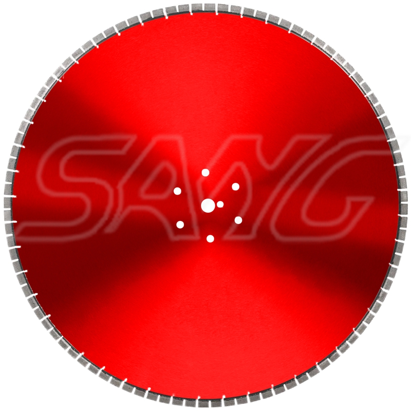 600-1400 mm Diamond Wall Sägeklinge 
