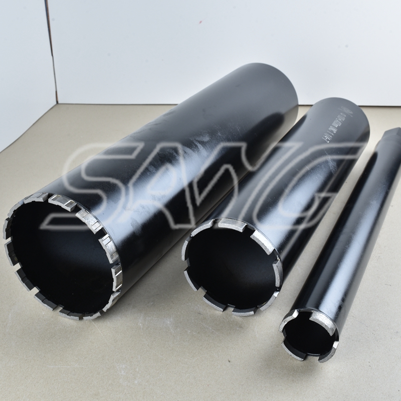 25-450 mm Beton-Turbo-Kernbohrer zum Bohren von Stahlbeton