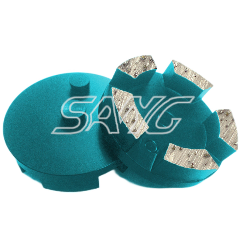 STI Metal Diamond Tools Diamond Schleifwerkzeuge mit doppelter Pfostensicherung