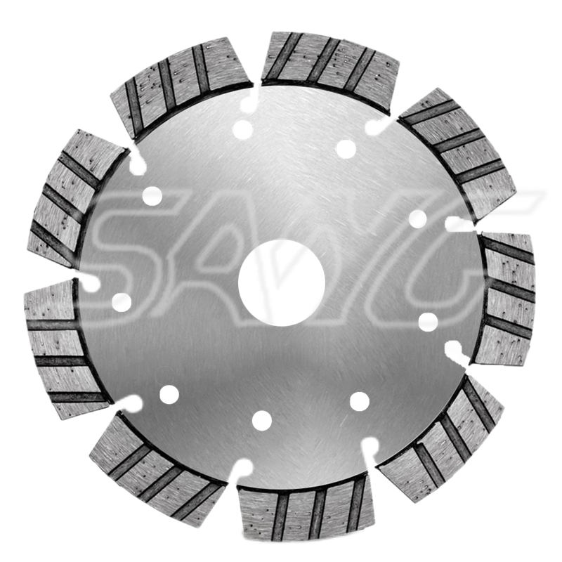Tuck Point Diamond Blade 6 mm Dicke Segment Diamant Schneidsägen Schleifscheibe