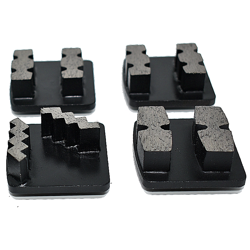 Husqvarna Redi Lock -Metallbindungs ​​-Beton -Werkzeuge Diamant Diamond Segmente mit 2 Segmentstangen