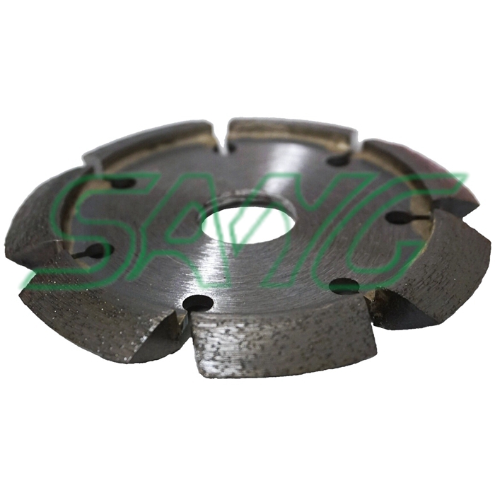 105-230 mm Lasergeschweißter Diamant Crack Chaser Tuck Point Crack Chasing Bat für Betonmörserfarbe