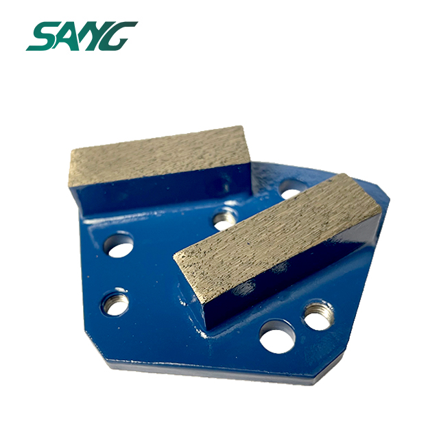 Trapez -Diamant -Doppel -Rechteck -Schleifsegmente für diamatische Blastrac Janser Asl Mk Klindex Betonbodenmühle