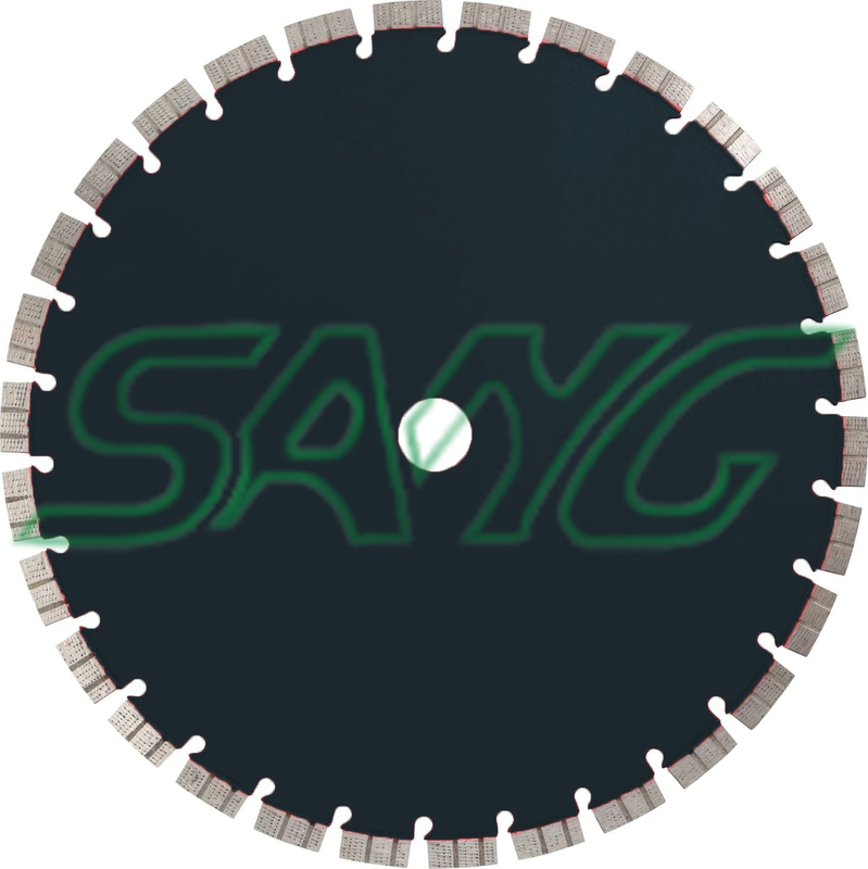 350 mm 14 Zoll Diamond Arix Saw Saw Blatt Schneidscheibe zum Schneiden von Asphaltstraßen Wandpflastersteine ​​Ziegelstein