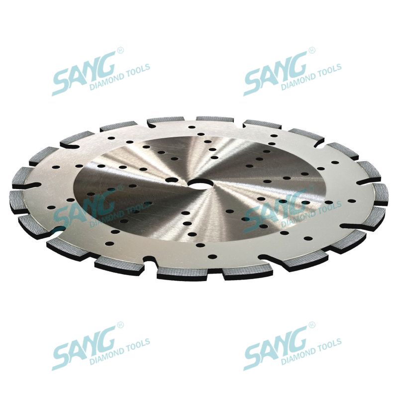 Arrey Muster ARIX Laser geschweißt 14 Zoll 350 mm Premium Diamond Sägeklinge für Beton, Ziegel, Block und Mauerwerk trocken oder nass