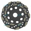 Schwerlaste 125 mm 180 mm 5 Zoll 7 Zoll 20 Körnchen-Gewinde-Arbor Diamond Cup Wheel