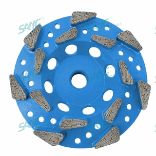 Premium -Gewinde -Diamantbecher -Rad -Premium -Segmente zur Entfernung von Beton -Epoxidmaterialien