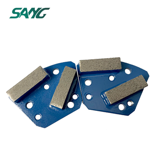 Trapez -Diamant -Doppel -Rechteck -Schleifsegmente für diamatische Blastrac Janser Asl Mk Klindex Betonbodenmühle