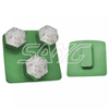 Fabrik Custom Großhandel Redi Lock Metall Bond Diamond Schleifschuhe für Betonboden