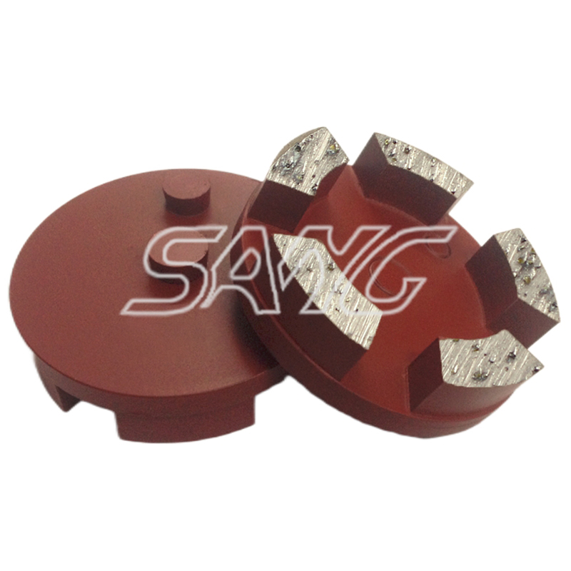 STI Metal Diamond Tools Diamond Schleifwerkzeuge mit doppelter Pfostensicherung