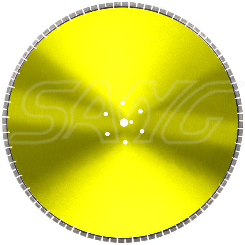 600-1400 mm Diamond Wall Sägeklinge 