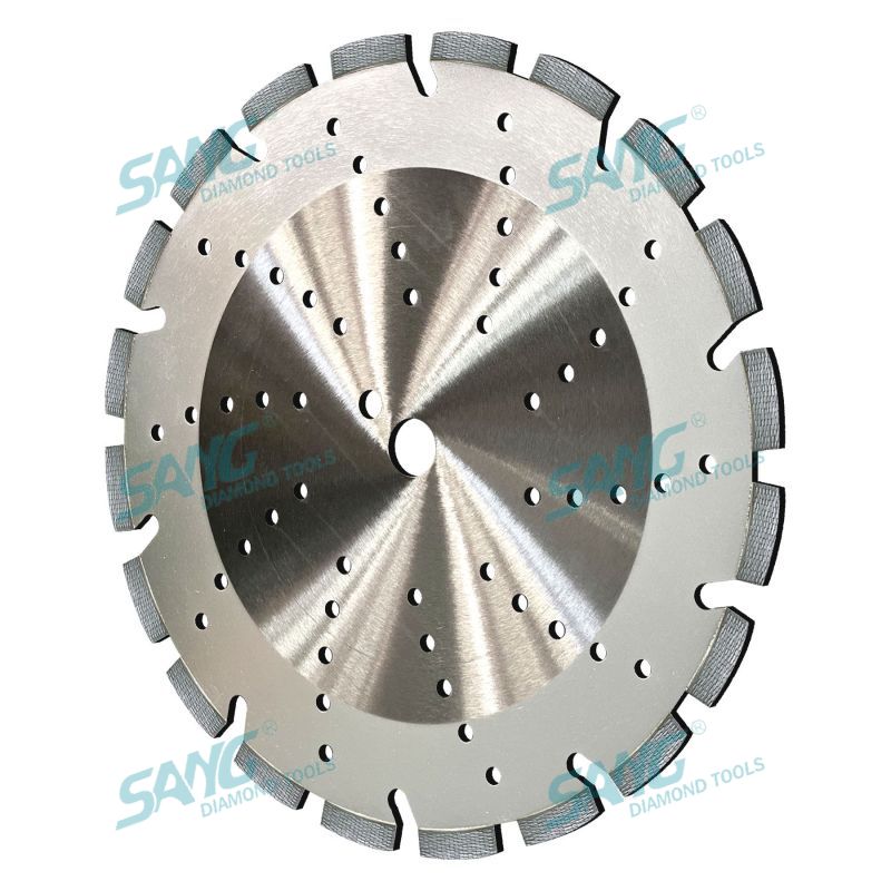 Arrey Muster ARIX Laser geschweißt 14 Zoll 350 mm Premium Diamond Sägeklinge für Beton, Ziegel, Block und Mauerwerk trocken oder nass