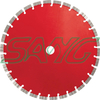 350 mm 14 Zoll Diamond Arix Saw Saw Blatt Schneidscheibe zum Schneiden von Asphaltstraßen Wandpflastersteine ​​Ziegelstein