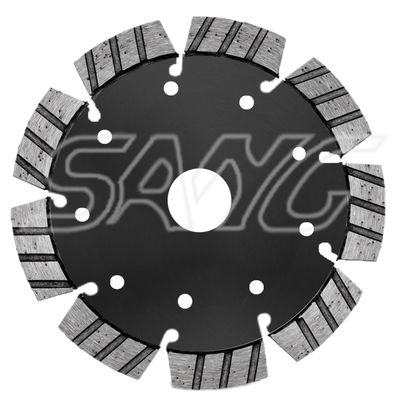 Tuck Point Diamond Blade 6 mm Dicke Segment Diamant Schneidsägen Schleifscheibe