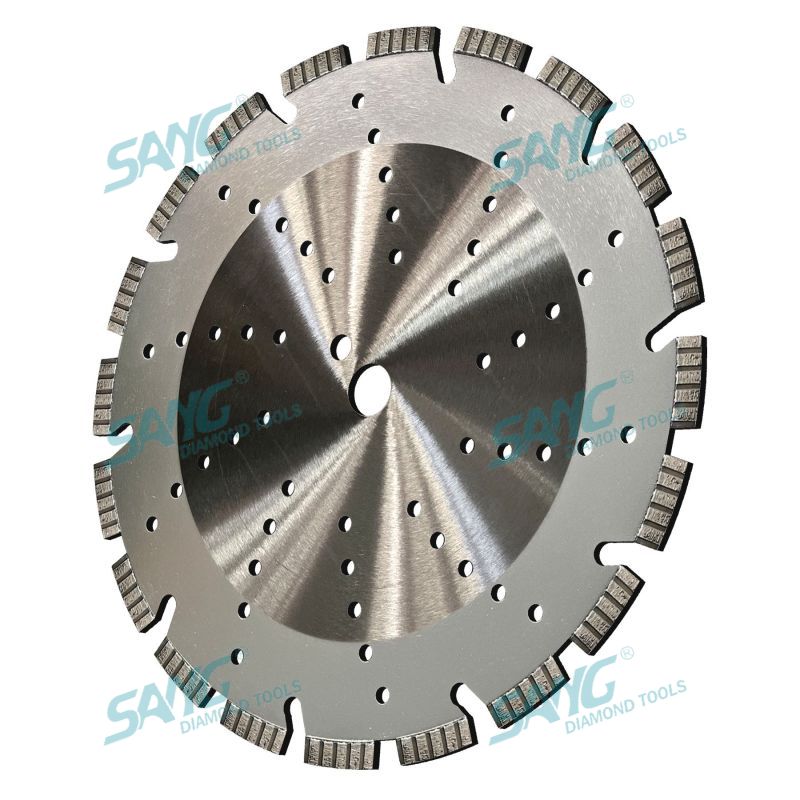 Lasergeschweißt 350 mm 14 Zoll Diamant Saw Saw Saw Blatt Schneidscheibe zum Schneiden von Beton