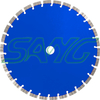 350 mm 14 Zoll Diamond Arix Saw Saw Blatt Schneidscheibe zum Schneiden von Asphaltstraßen Wandpflastersteine ​​Ziegelstein