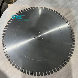 800 -mm -Laserschweiß -ARIX -Segment Pentruder Diamond Scheibensäge Schneidsägen Klinge 