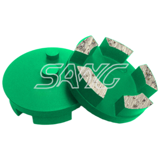 STI Metal Diamond Tools Diamond Schleifwerkzeuge mit doppelter Pfostensicherung