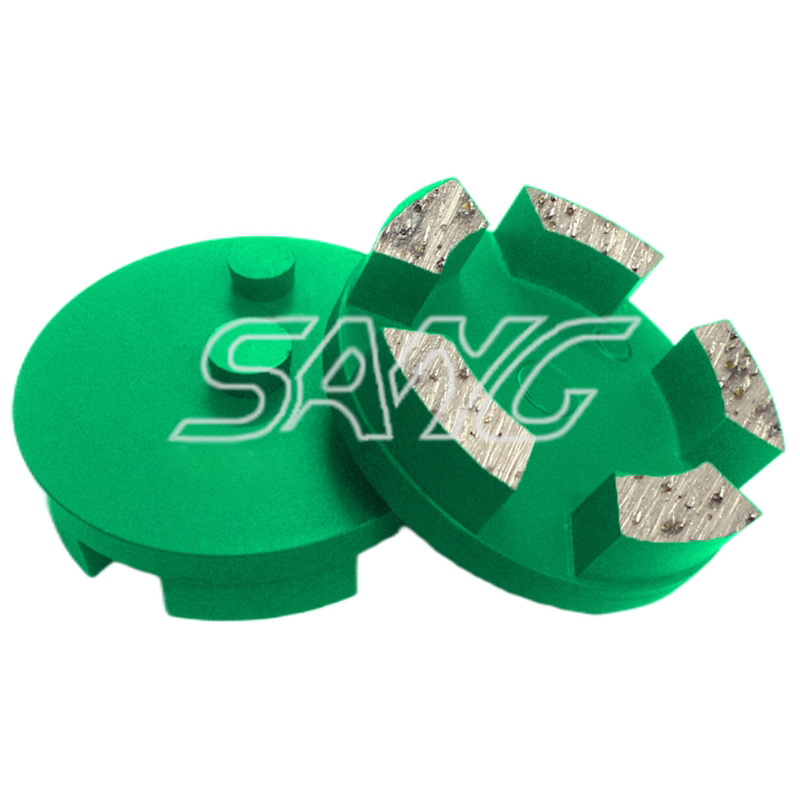 STI Metal Diamond Tools Diamond Schleifwerkzeuge mit doppelter Pfostensicherung