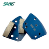 Trapez -Diamant -Doppel -Rechteck -Schleifsegmente für diamatische Blastrac Janser Asl Mk Klindex Betonbodenmühle