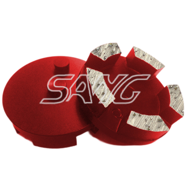 STI Metal Diamond Tools Diamond Schleifwerkzeuge mit doppelter Pfostensicherung