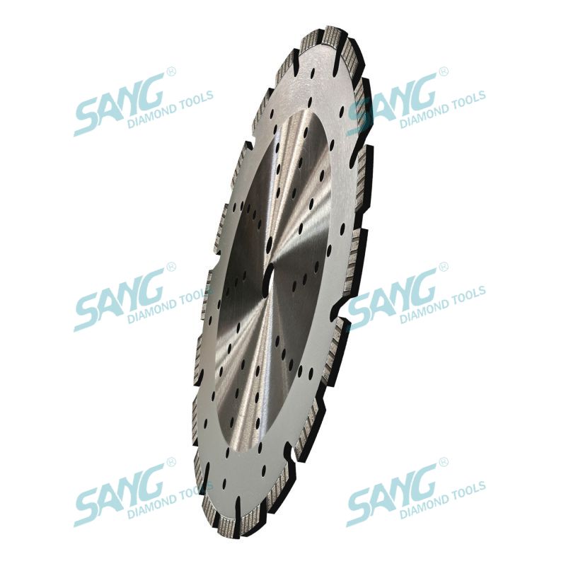Lasergeschweißt 350 mm 14 Zoll Diamant Saw Saw Saw Blatt Schneidscheibe zum Schneiden von Beton