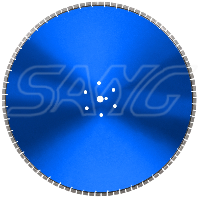 600-1400 mm Diamond Wall Sägeklinge 