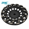 7 Zoll 180 mm s segmentiertes Diamantbecherrad für aggressives Betonschleifen