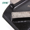 lavina Metallbindung Schnellwechselwerkzeuge Doppelrechteck-Schleifsegment zum Betonschleifen
